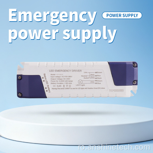 Garanție de trei ani șofer Led de urgență